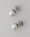 10-11mm White South Sea Pearl Stud Earrings - Marina Korneev Fine Pearls