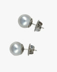 10-11mm White South Sea Pearl Stud Earrings - Marina Korneev Fine Pearls