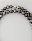 10-12mm Tahitian Pearl Long Necklace Rope - Necklaces