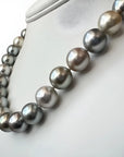 10-14mm Pastel Mix Tahitian Pearl Necklace - Marina Korneev Fine Pearls