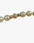 11 - 12mm Golden South Sea Pearl Necklace - Marina Korneev