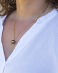 11-12mm Tahitian Pearl Pendant - Marina Korneev Fine Pearls