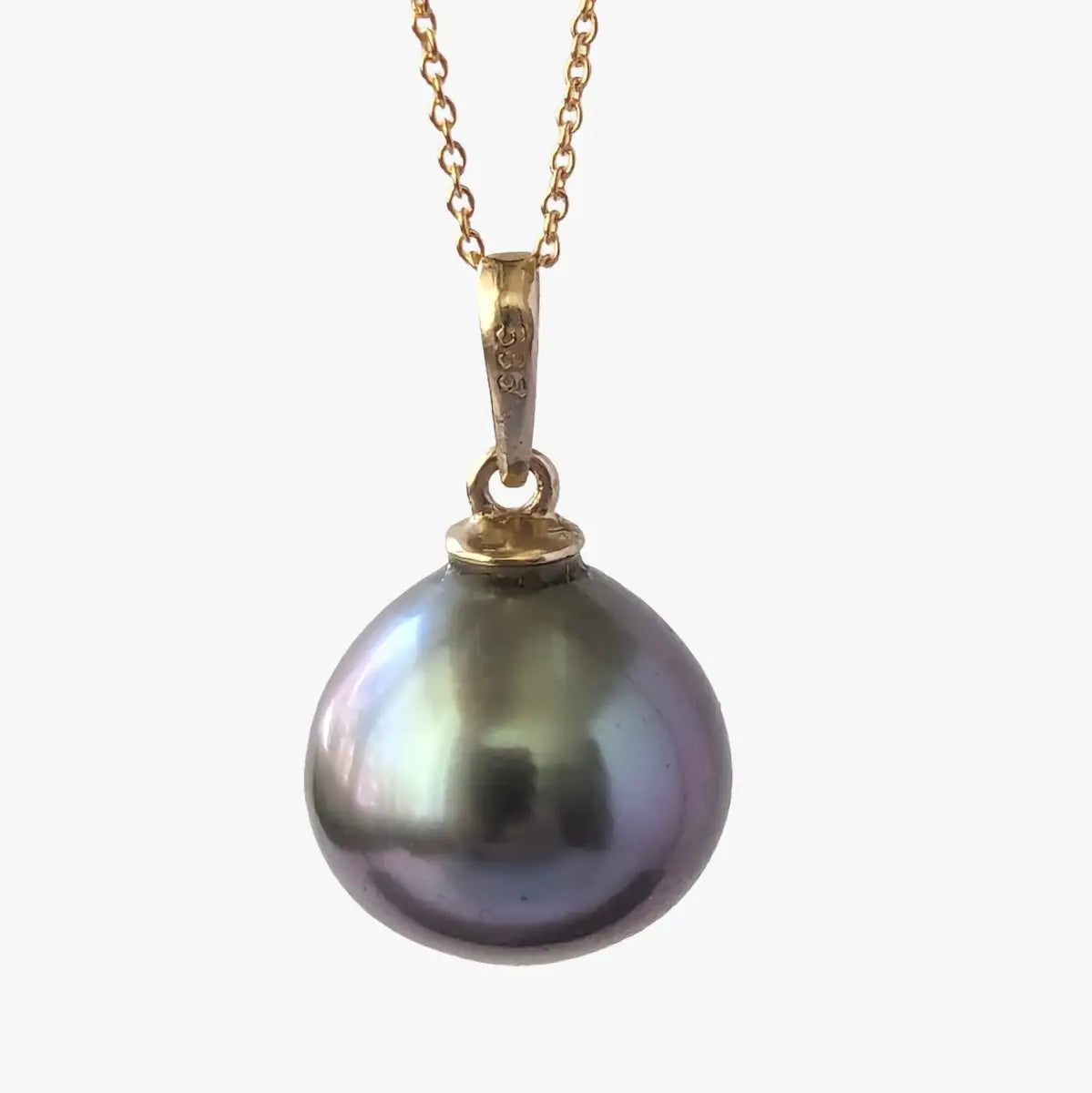 11-12mm Tahitian Pearl Pendant - Marina Korneev FP