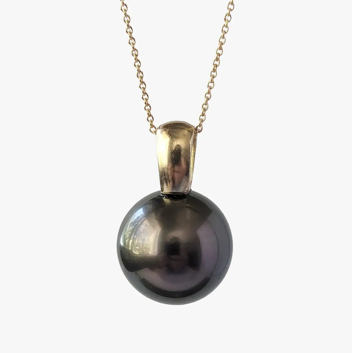 12-13mm Tahitian Pearl Pendant - Marina Korneev FP