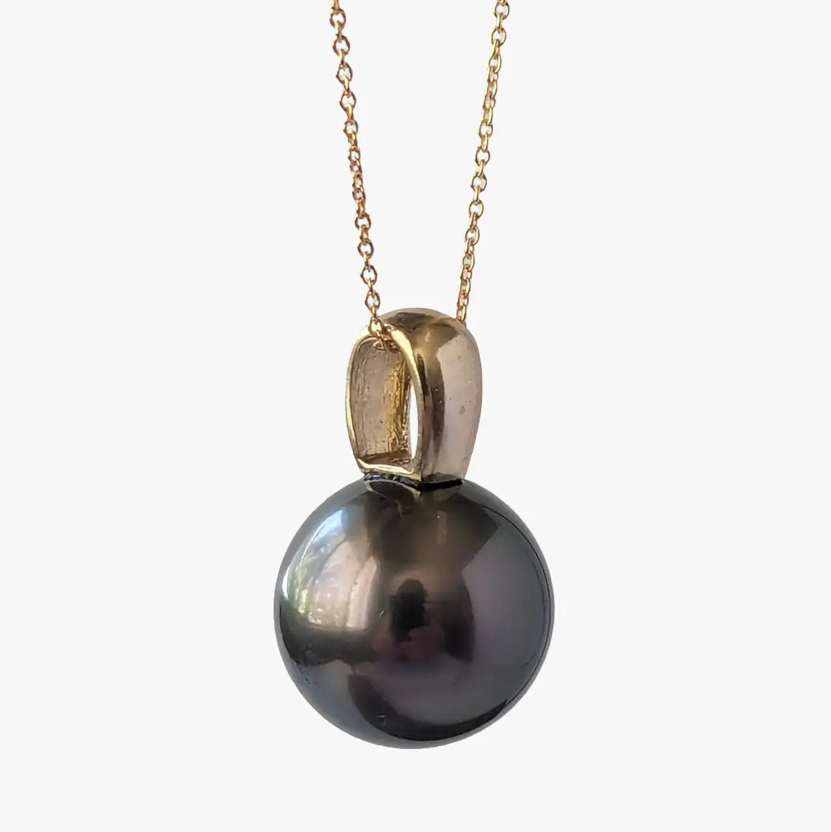 12-13mm Tahitian Pearl Pendant - Marina Korneev FP