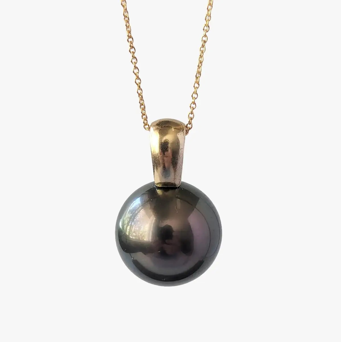 12-13mm Tahitian Pearl Pendant - Marina Korneev FP