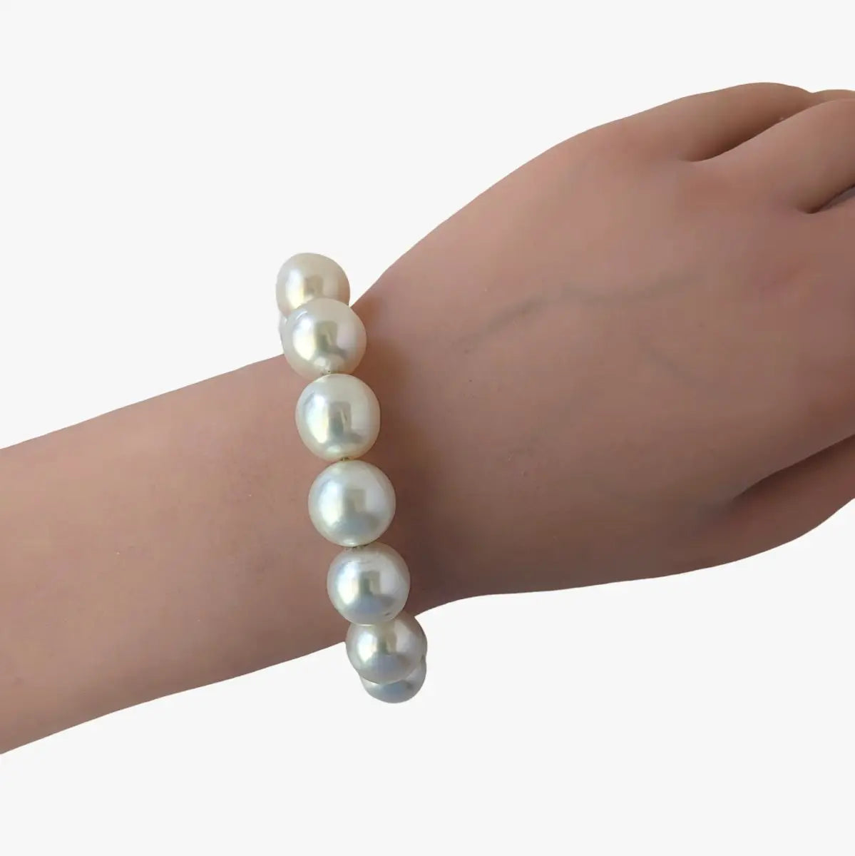 12 - 14mm White South Sea Pearl Bracelet - Marina Korneev
