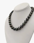 12-16mm Dark Aubergine Tahitian Pearl Necklace - Marina Korneev Fine Pearls
