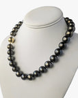 12-16mm Dark Aubergine Tahitian Pearl Necklace - Marina Korneev Fine Pearls
