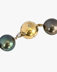 12-16mm Dark Aubergine Tahitian Pearl Necklace - Marina Korneev Fine Pearls