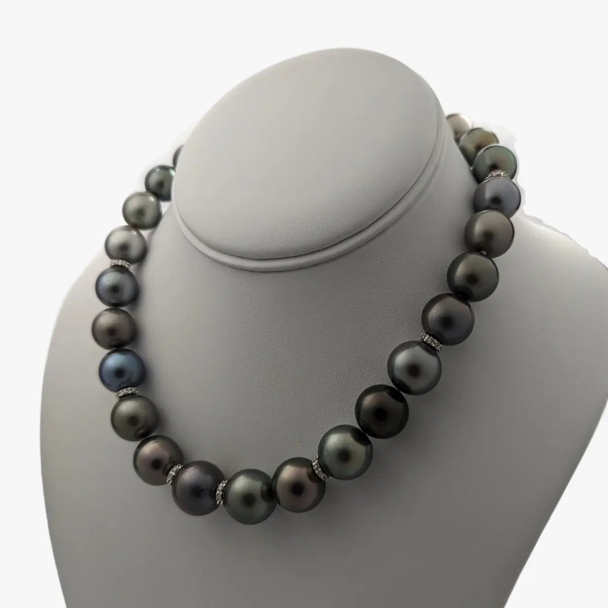 13-16mm Tahitian Pearl Pastel Color Mix Necklace - Marina Korneev Fine Pearls