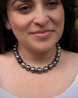 13-16mm Tahitian Pearl Pastel Color Mix Necklace - Marina Korneev Fine Pearls