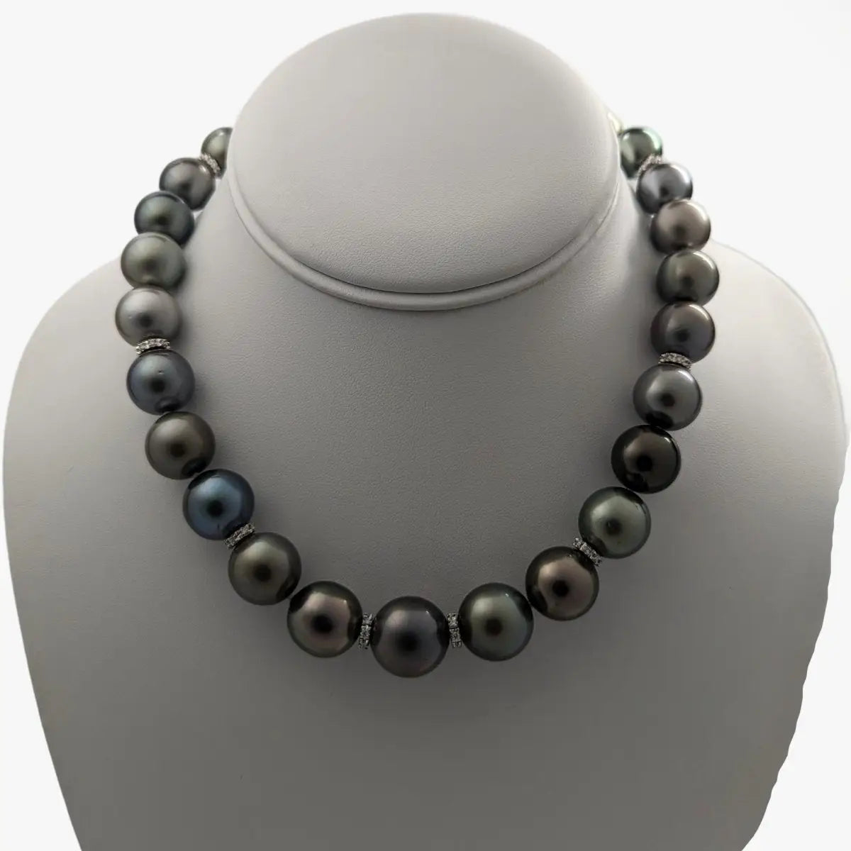 13-16mm Tahitian Pearl Pastel Color Mix Necklace - Marina Korneev Fine Pearls
