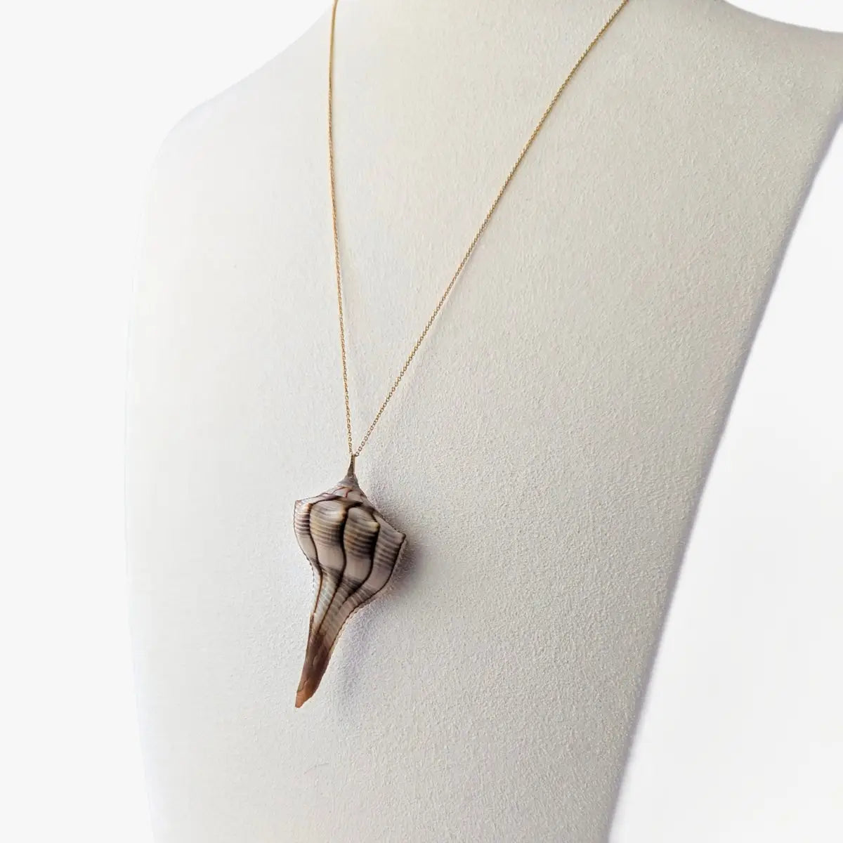 2.0-2.2mm Seed Freshwater Pearl and Shell Pendant - Marina Korneev