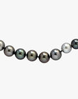 7-8mm Tiny Tahitian Pearl Color Mix Necklace - Marina Korneev Fine Pearls