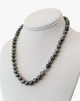 7-8mm Tiny Tahitian Pearl Color Mix Necklace - Marina Korneev Fine Pearls