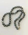 7 - 8mm Tiny Tahitian Pearl Color Mix Necklace - Marina Korneev