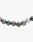 7 - 8mm Tiny Tahitian Pearl Color Mix Necklace - Marina Korneev