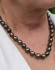 8 - 11mm Amazing Drops Tahitian Pearl Necklace - Marina Korneev