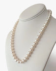 8.5-10.5mm Classic White Akoya Pearl Necklace - Marina Korneev Fine Pearls