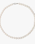 8.5-10.5mm Classic White Akoya Pearl Necklace - Marina Korneev Fine Pearls