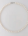 8.5-10.5mm Classic White Akoya Pearl Necklace - Marina Korneev Fine Pearls