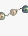 9-11mm Green Mix Tahitian Pearl Necklace - Marina Korneev Fine Pearls