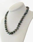 9-11mm Green Mix Tahitian Pearl Necklace