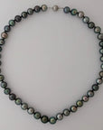 9-11mm Green Mix Tahitian Pearl Necklace - Marina Korneev Fine Pearls
