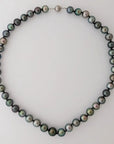 9-11mm Green Mix Tahitian Pearl Necklace - Marina Korneev Fine Pearls