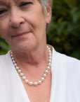 9-11mm White South Sea Pearl Necklace