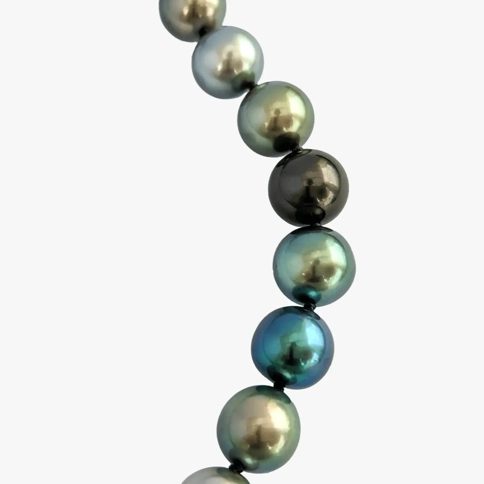 9-12mm Color Mix Tahitian Pearl Necklace - Marina Korneev Fine Pearls