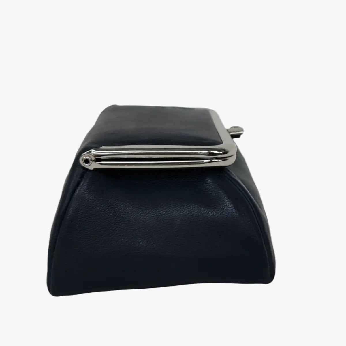 Dark Navy Genuine Leather Travel Bag - Marina Korneev
