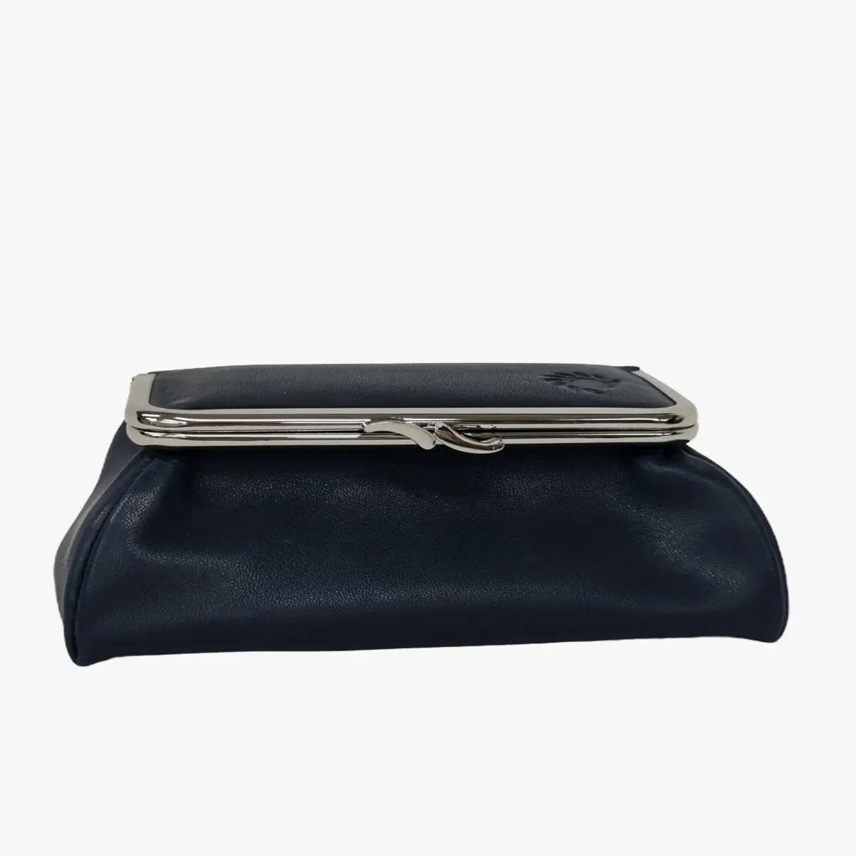 Dark Navy Genuine Leather Travel Bag - Marina Korneev