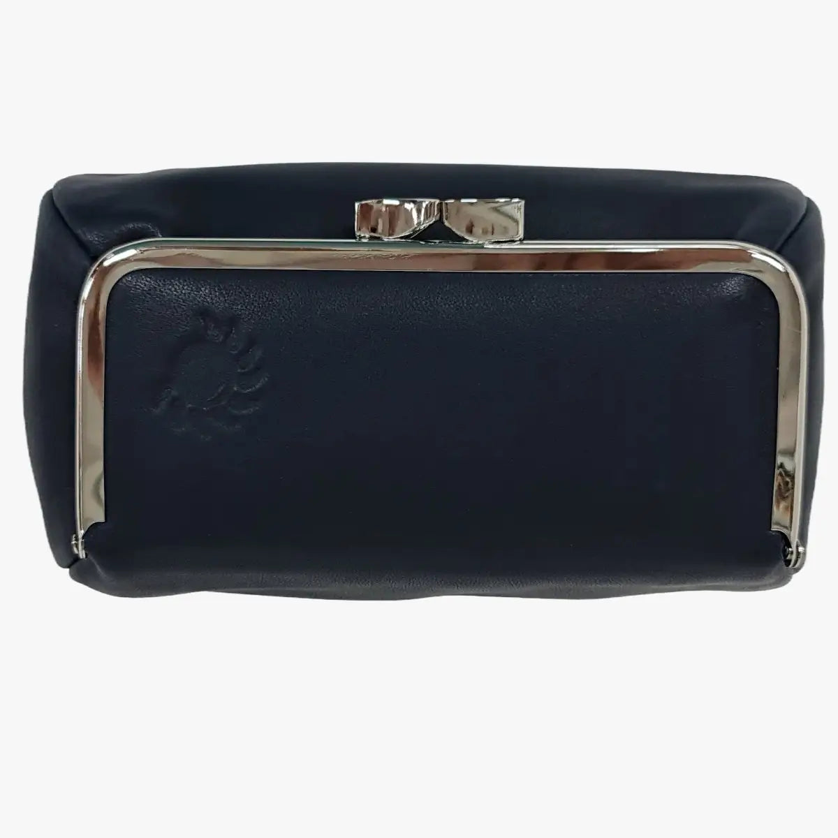 Dark Navy Genuine Leather Travel Bag - Marina Korneev