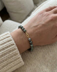 9 - 10mm Peacock Mix Tahitian Pearl Bracelet Elegant Bracelets by Marina Korneev