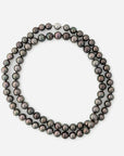 10-12mm Tahitian Pearl Long Necklace Rope - Marina Korneev