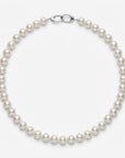 8.5-10.5mm Classic White Akoya Pearl Necklace - Marina Korneev