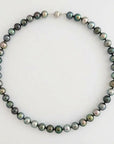 9-11mm Green Mix Tahitian Pearl Necklace