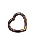 Heart-Shaped Carabiner Clasp Charm - Marina Korneev