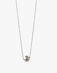 Japanese Akoya Pearl Solitaire Chain Necklace