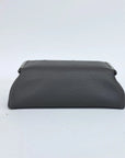 Mouse Gray Handmade Genuine Leather Travel Bag - Marina Korneev