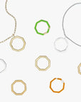 Octagon-Shaped Carabin Clasp - Marina Korneev