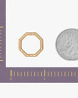 Octagon-Shaped Carabin Clasp - Marina Korneev