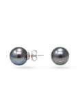 Tahitian Pearl 12.5-13.0mm Stud Earrings Marina Pearls