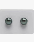 TPr001 - 9 - 10mm Tahitian Pearl Pair - Marina Korneev