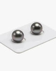TPr004 - 10 - 11mm Tahitian Pearl Pair - Marina Korneev