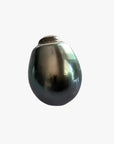 TSP007 - 11 - 12mm Single Tahitian Pearl Elegant Singles and Pairs by Marina Korneev