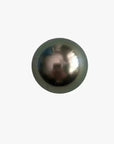 TSP025 - 13 - 14mm Single Tahitian Round Pearl - Marina Korneev