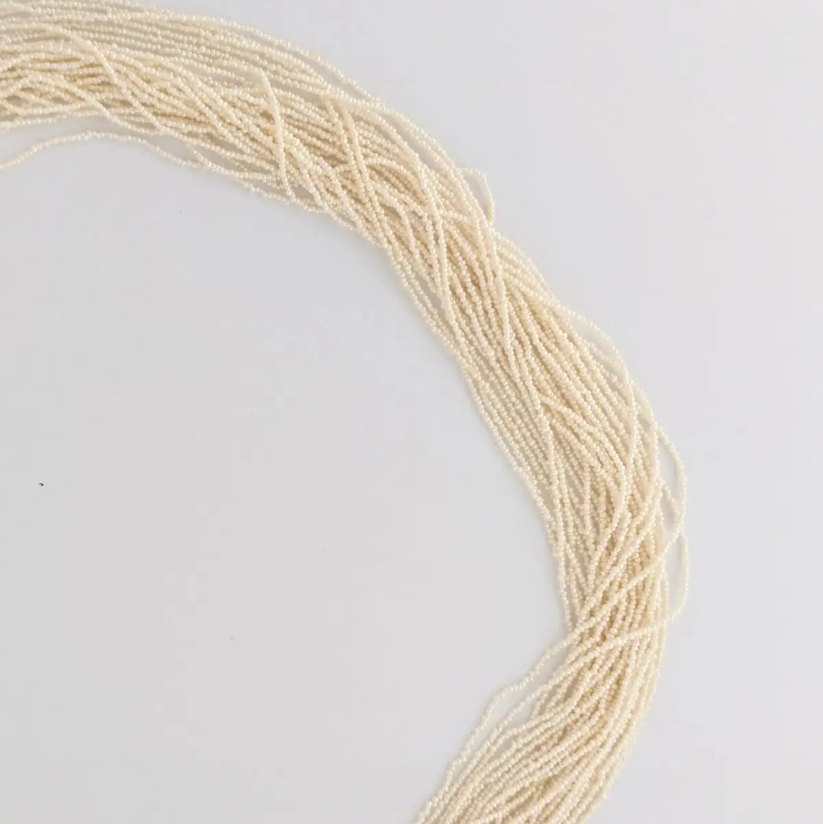 1.0-1.5mm AMAZING Akoya Keshi Multistrand Pearl Necklace